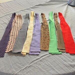Lot of Silk Skinny Ties